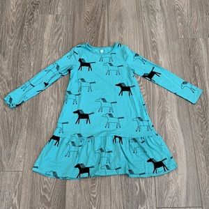 Tea Collection Printed Ruffle Dress